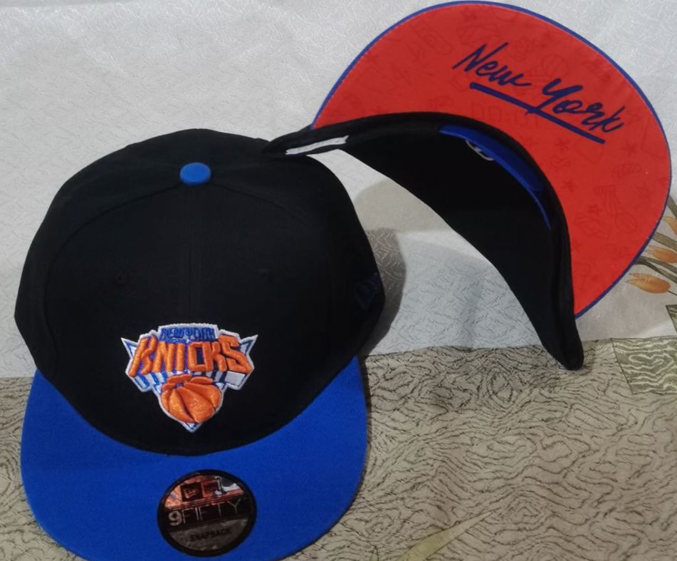 2022 NBA New York Knicks Hat YS1009->nfl hats->Sports Caps